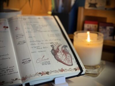Four years, three hearts, and two hands.